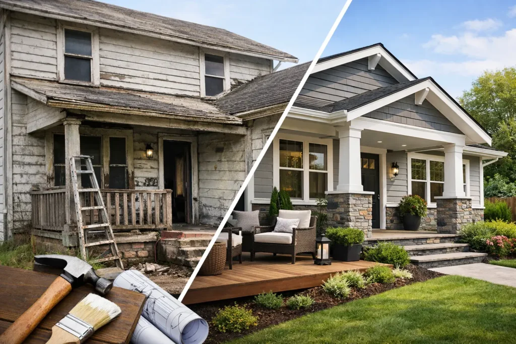 Before and After Home Renovation That Works